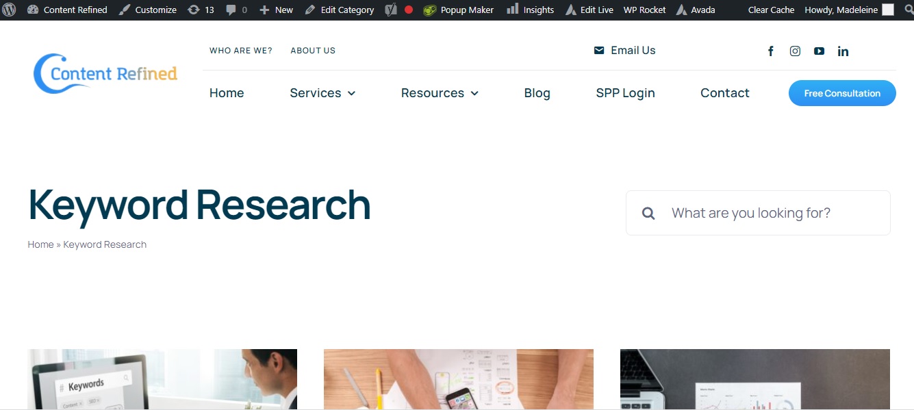 keywords