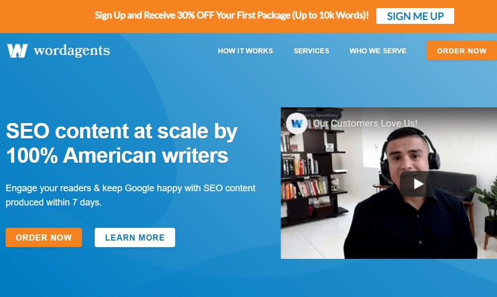 Premium SEO Content Writing Services - WordAgents