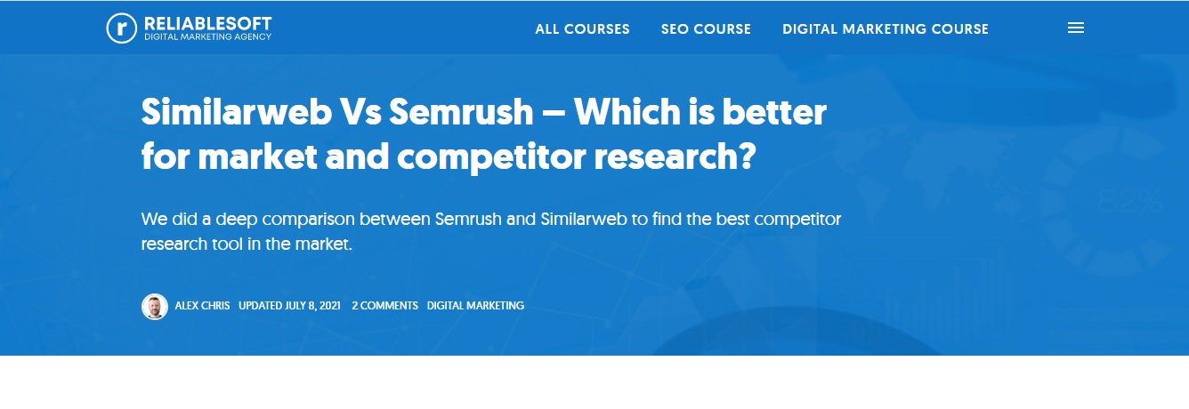 semrush web