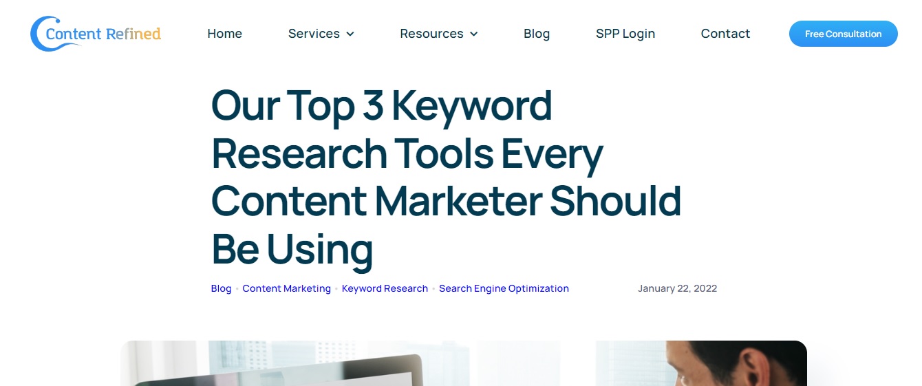 Keyword research tool