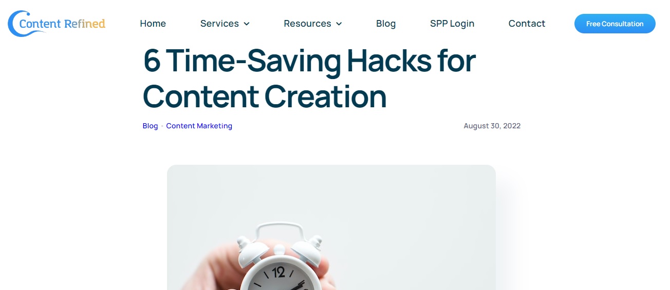 Time-Saving Hacks for Content Creation