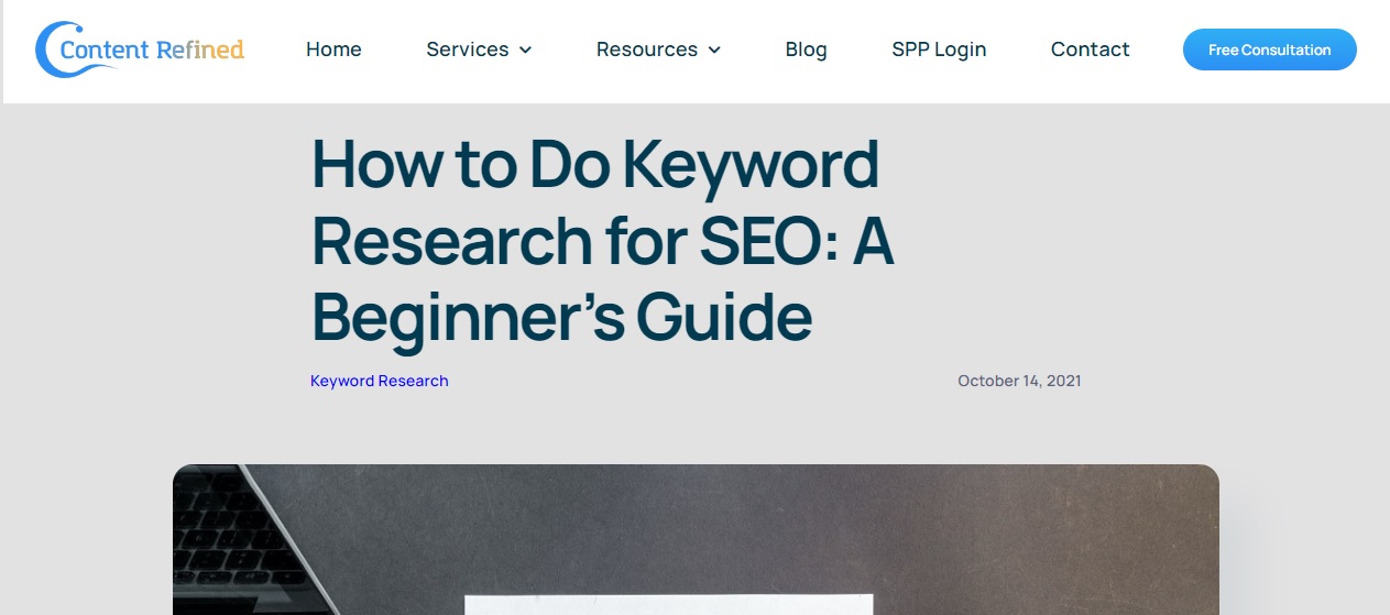 Keyword research for seo