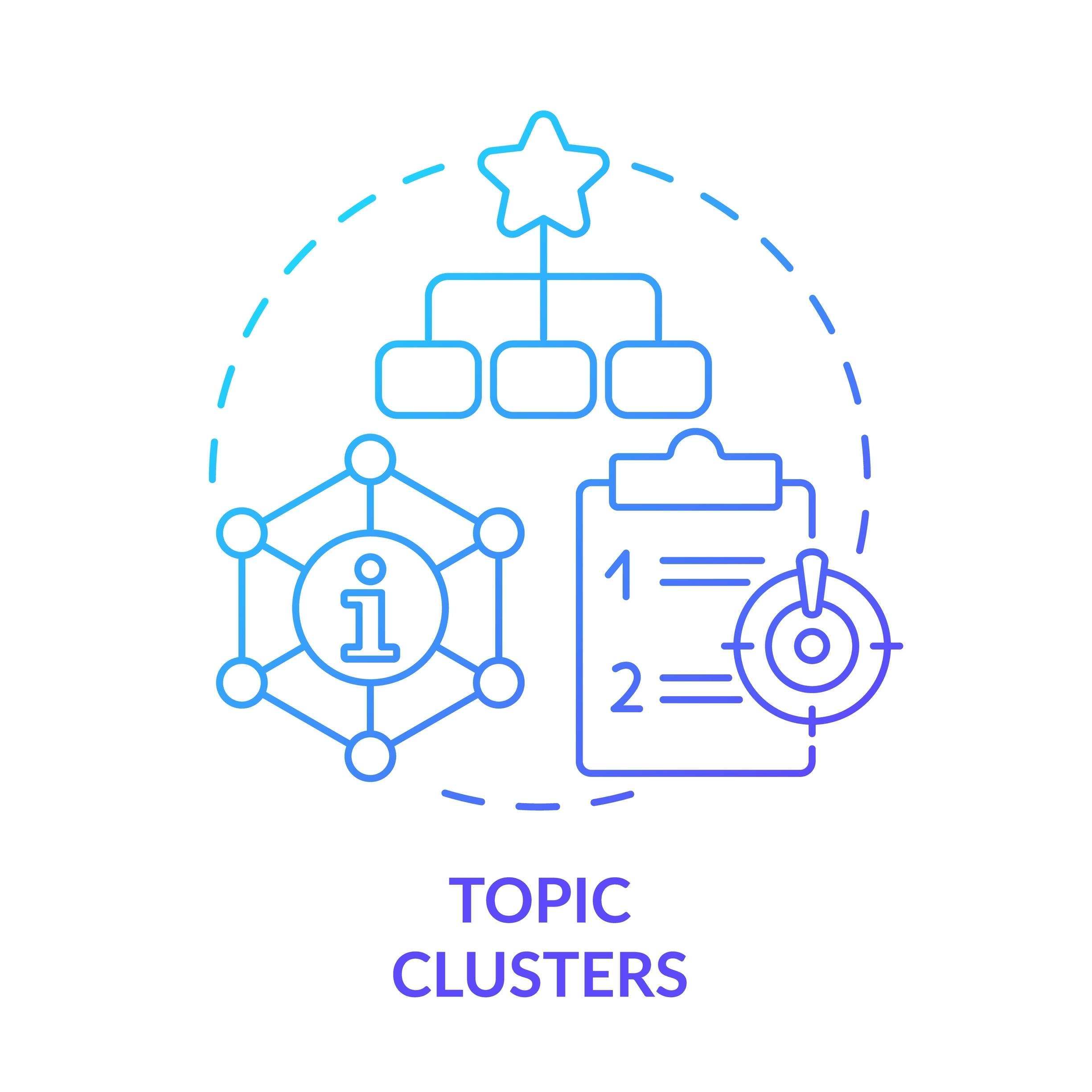 Topic-clusters-graphic-with-information-icons