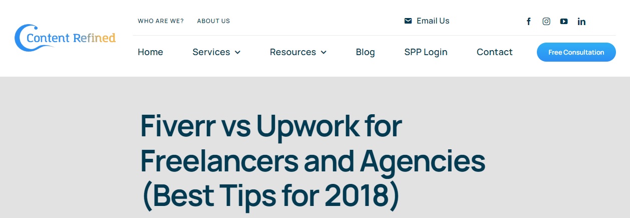 Fiverr vs Upwork