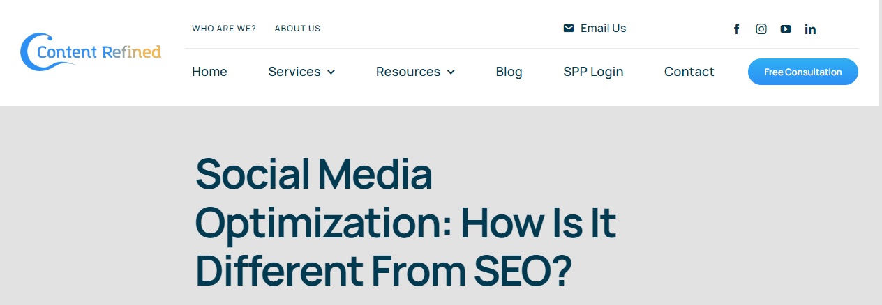 Social Media Optimization